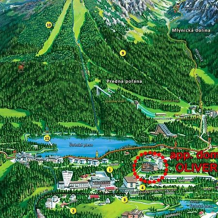 Strbske Pleso Rezidencia Oliver - Apartman 16A Eksteriør billede